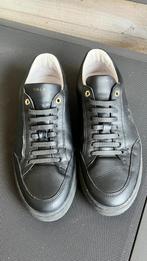 Zwart leren sneakers Van Lier 43, Ophalen, Zwart, Sneakers of Gympen, Zo goed als nieuw