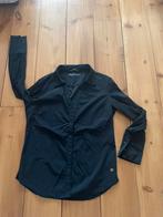 Mooie zwarte travelstof blouse Y-Conic, XL, Kleding | Dames, Y-Conic, Verzenden, Zwart, Maat 46/48 (XL) of groter
