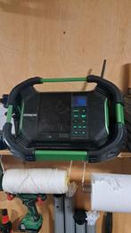 Bouwradio hikoki hitachi, Doe-het-zelf en Verbouw, Ophalen of Verzenden, Zo goed als nieuw