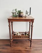 Vintage bijzettafel, Ophalen of Verzenden, Zo goed als nieuw, 25 tot 50 cm