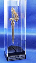 (XX2) SUPER TOPPERS St.GABRIEL SILVER SWORD GILDED 2,5 OUNCE, Postzegels en Munten, Ophalen of Verzenden, Zilver