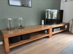 Teak salontafel, tv meubel, House of Mayflower, Minder dan 50 cm, 100 tot 150 cm, Teakhout, Gebruikt