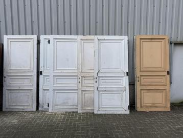 Unieke antieke set ( 8 stuks)  paneeldeuren 106 x 240 beschikbaar voor biedingen