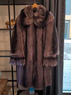 Natuurlijke bontjas met een briefje, Kleding | Dames, Jassen | Winter, Ophalen of Verzenden, Zo goed als nieuw, Maat 46/48 (XL) of groter