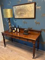 Antieke mahonie wandtafel, Ophalen of Verzenden