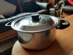 RVS 3 liter pan kookpan, Ophalen, Zo goed als nieuw, Rvs, Kookpan of Snelkookpan
