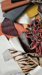 Restpartij Leer - Hobby Projecten, Gebruikt, Overige kleuren, Leer of Kunstleer, Ophalen of Verzenden
