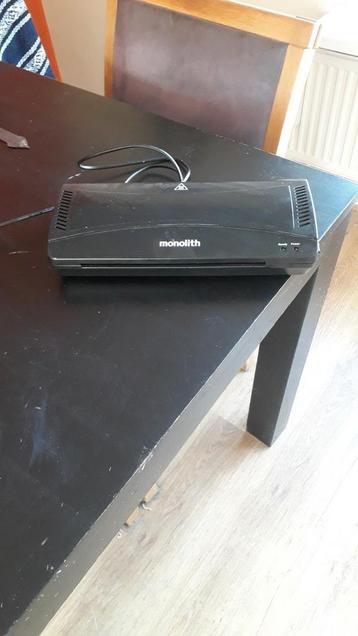 Nieuw lamineer apparaat ... zie omschrijving  beschikbaar voor biedingen