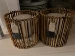 Riviera Maison Windlichtjes Set, Bruin, Ophalen of Verzenden, Zo goed als nieuw, Hout