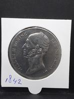 rijksdaalder 1842 Koning Willem II, Zilver, Ophalen of Verzenden, Losse munt, 2½ gulden