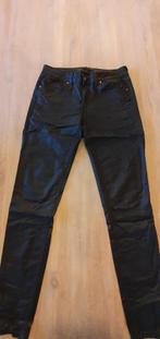 zwarte broek met coating van supertrash, maat 29, Kleding | Dames, Broeken en Pantalons, Supertrash, Lang, Maat 38/40 (M), Ophalen of Verzenden