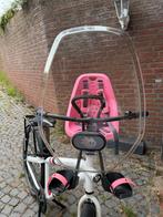 Thule Yepp roze voorzitje met windscherm, Ophalen, Zo goed als nieuw