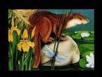 Otter Libelle Gele Lis Waterlelie., Ophalen of Verzenden, 1980 tot heden, Ongelopen, Waterdier