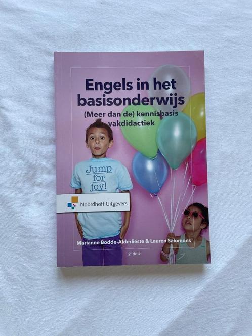 PABO boek- Engels in het basisonderwijs, Boeken, Studieboeken en Cursussen, Zo goed als nieuw, HBO, Alpha, Verzenden