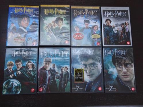 Harry Potter deel 1 t/m 8 dvd, Cd's en Dvd's, Dvd's | Tv en Series, Gebruikt, Science Fiction en Fantasy, Vanaf 12 jaar, Ophalen of Verzenden