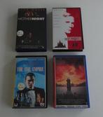 4 Ex-Rental Films op VHS, Vanaf 16 jaar, Ophalen, Gebruikt, Horror