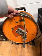 XLR Haspel 4-voudig 75M., Ophalen of Verzenden, Gebruikt, Apparatuur