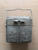 Franse WO2 mess tin (gamelle) aluminium – compleet, Ophalen of Verzenden, Landmacht