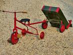 Prachtige authentieke kinderfiets met kiepwagen!, Ophalen, Gebruikt