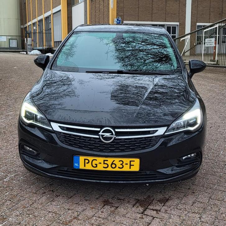 Opel Astra 1.4 Turbo 110KW 5D 2017 Zwart, Auto's, Opel, Particulier, Astra, ABS, Airbags, Airconditioning, Alarm, Android Auto