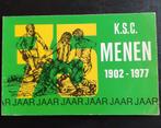 België  Jubileumboek K.S.C. Menen 75 jaar  1902-1977., Verzamelen, Sportartikelen en Voetbal, Boek of Tijdschrift, Gebruikt, Ophalen of Verzenden