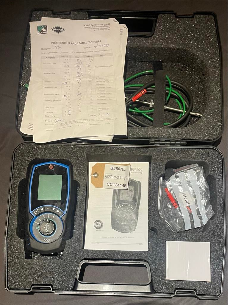 Brigon rookgas analyse apparaat, Ophalen of Verzenden, Gebruikt, Overige meters