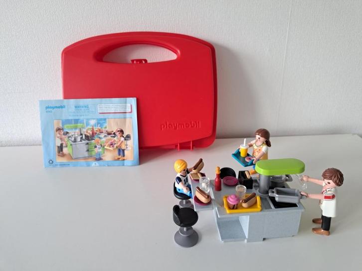 PLAYMOBIL City Life Meeneem keuken set 9543, Kinderen en Baby's, Speelgoed | Playmobil, Zo goed als nieuw, Complete set, Ophalen of Verzenden