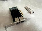 Intel X540-T2 10GBe x2 netwerkkaart, Ophalen of Verzenden, Zo goed als nieuw, Intern, Intel