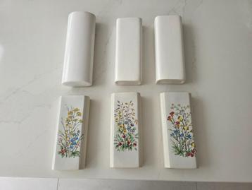 6 VINTAGE WATERBAKJES VOOR RADIATOR beschikbaar voor biedingen