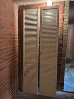 Louvre deuren wit, Gebruikt, 80 tot 100 cm, Binnendeur, Ophalen of Verzenden