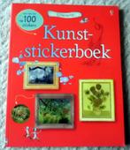 kunst stickerboek - usborne - nieuw, Verzenden, Nieuw, Knutselen