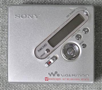 Sony Net MD Walkman MZ-N710 Minidisc Recorder beschikbaar voor biedingen