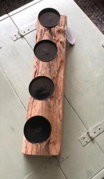 Kaarshouder boomstam, Ophalen of Verzenden, Zo goed als nieuw, Hout