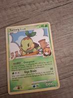 Turtwig Pokemon Kaart - Gym Leader's Pokemon - 85/111, Ophalen of Verzenden, Gebruikt, Losse kaart