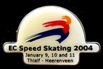 EC Speed Skating 2004 Thialf Heerenveen broche, Verzenden, Nieuw, Overige sporten, Overige typen