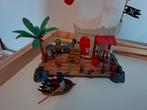 Playmobil 6164 Pirateneiland met boot, Ophalen of Verzenden, Zo goed als nieuw