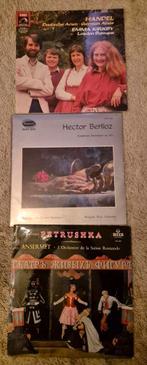3 LP's Klassieke Muziek: Handel, Berlioz, Stravinsky, Gebruikt, Overige typen, Ophalen of Verzenden, 12 inch