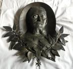 bronzen muurplaat, Antiek en Kunst, Antiek | Koper en Brons, Verzenden