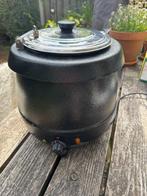 Soepketel soepterine 8 liter - Zwart - Hendi - 860083, Huis en Inrichting, Keuken | Potten en Pannen, Ophalen, Zo goed als nieuw