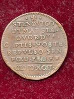 Rekenpenning 1592 inname van Steenwijk Ootmarsum coevorden, Ophalen of Verzenden, Overige materialen, Nederland