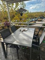 Buitenset tafel en stoelen, Tuin en Terras, Tuinsets en Loungesets, Ophalen, Zo goed als nieuw