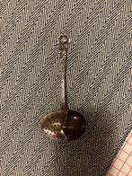 Antieke verzilverde theezeef met roos, Antiek en Kunst, Antiek | Bestek, Ophalen of Verzenden