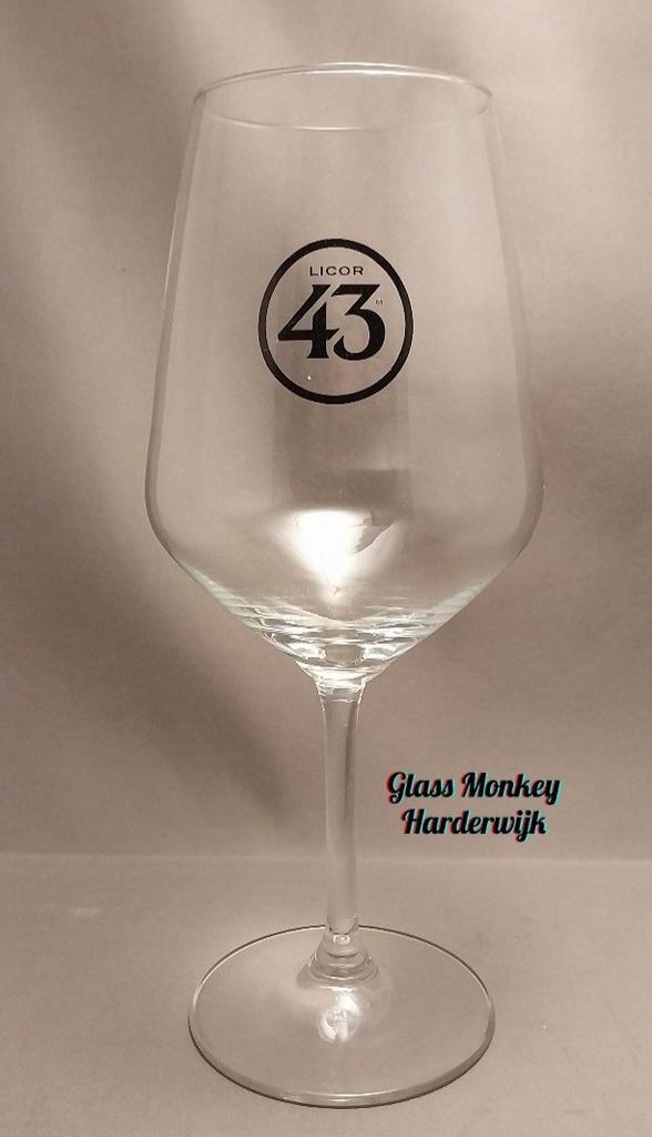 Licor 43 glas., Verzamelen, Glas en Borrelglaasjes, Zo goed als nieuw, Borrel- of Shotglas, Ophalen of Verzenden