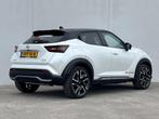 Nissan Juke 1.6 Hybrid N-Design / Interior Pack / Navigatie, Auto's, Nissan, Wit, Origineel Nederlands, Bedrijf, Hybride Elektrisch/Benzine