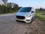 Ford Transit Custom GB 2.0 Tdci 130PK 300 L2h1 2019 Grijs, Auto's, Voorwielaandrijving, 15 km/l, 1995 cc, 4 cilinders