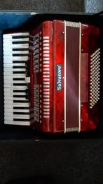 accordeon, Muziek en Instrumenten, Accordeons, Gebruikt, 96-bas, Met riemen, Ophalen