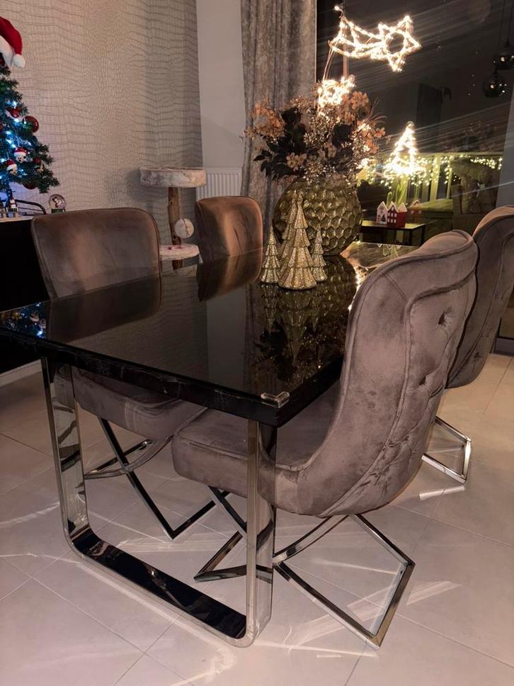 Tafel set eric kuster, Huis en Inrichting, Tafels | Salontafels, Zo goed als nieuw, Ophalen