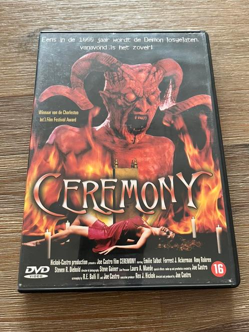 Ceremony, Cd's en Dvd's, Dvd's | Horror, Zo goed als nieuw, Vanaf 16 jaar, Ophalen of Verzenden