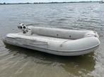 Quicksilver Airdeck 340 met 2.3 pk Johnson kortstaart, Watersport en Boten, Rubberboten, Ophalen, Zo goed als nieuw, Benzine, Minder dan 70 pk