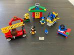 Lego Disney Mickey Mouse 4166 4164 - Garage / Brandweer, Ophalen of Verzenden, Gebruikt, Complete set, Lego